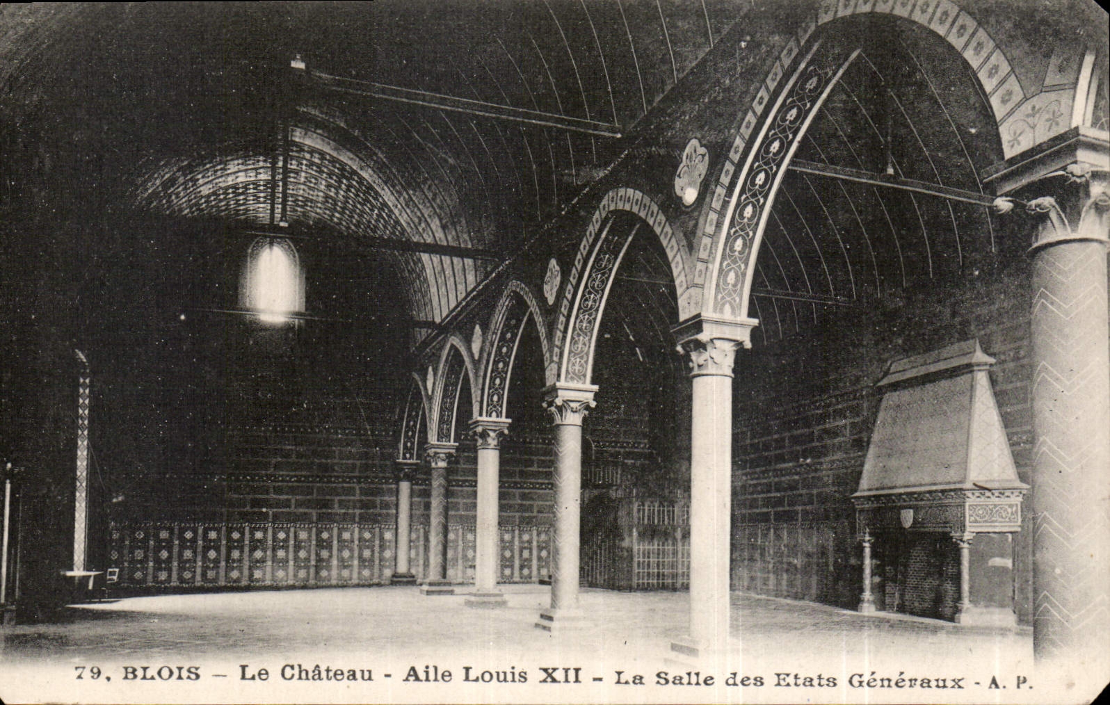 Blois - Schloss - Flügel Louis XII - Saal der Generalversammlung - A.P.
