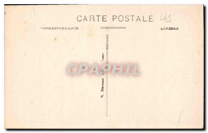 CPA Cheverny L et C Le Chateau Philippe Hurault Comte de Cheverny  — Rückseite