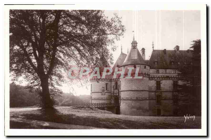 CPA La Douce France Chateaux de la Loire Chateau de Chaumont sur Loire Le Chateau vu du Parc 