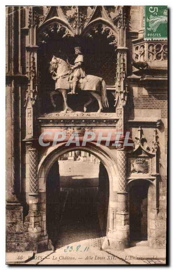 CPA Blois Le Chateau Aile Louis XII 