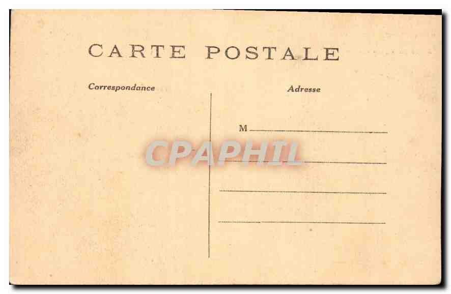 CPA Paris Eglise de la Madeleine  — Verso