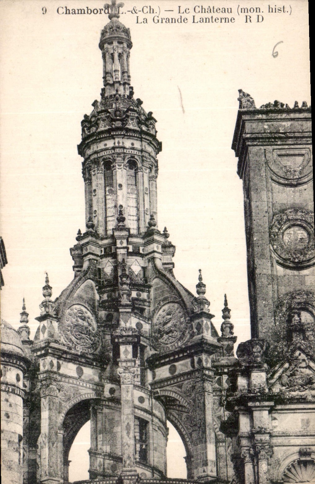 Chambord — Das Schloss (mon. hist.) — Die Große Laterne