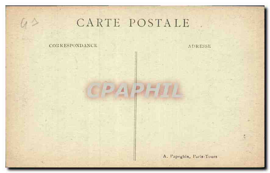 Chambord — Le Château - La Grande Lanterne — A.P. — Rückseite