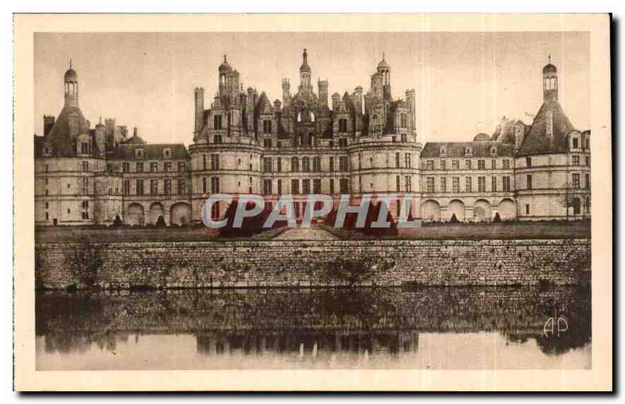 Chambord — Façade septentrionale — E. DUPRÉ, Tours