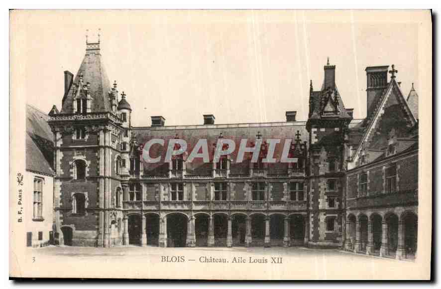 CPA Blois Chateau Aile Louis XII 