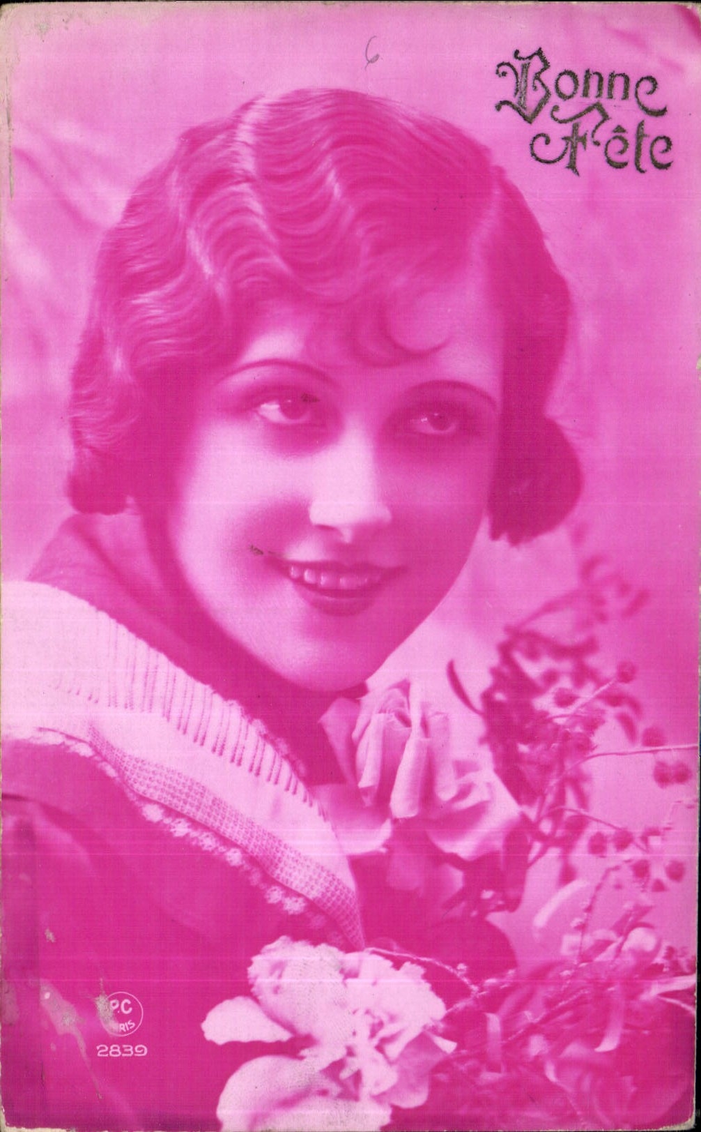 CPA Bonne fete Femme