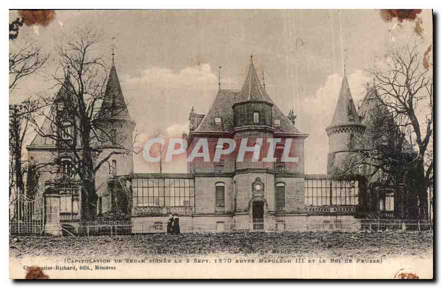 CPA Capitulation de Sedan Sionen Glaire et villette