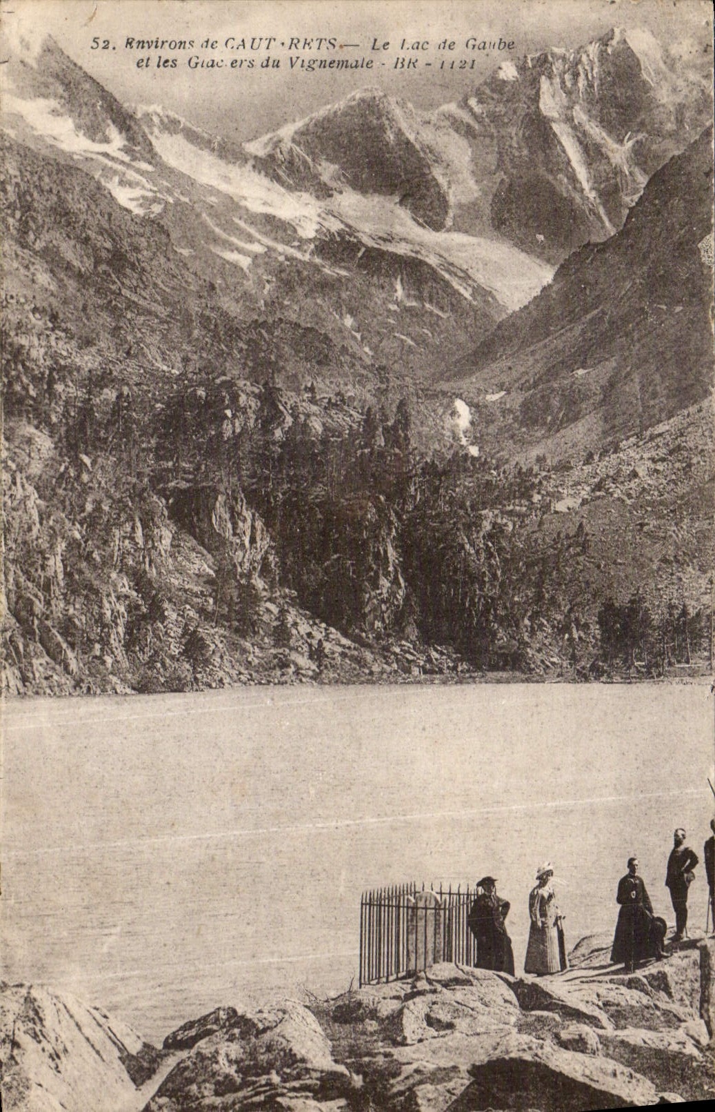CPA Environs de Caut Rets Le Lac de Gaube 
