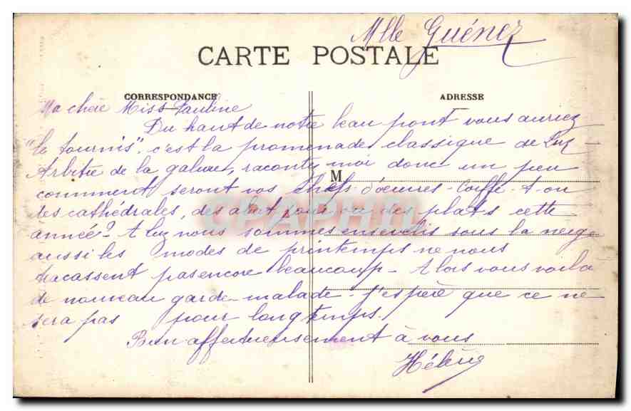 Luz-Saint-Sauveur (H.-Pyr.) — Le Pont Napoléon — C.C. 35 — Verso