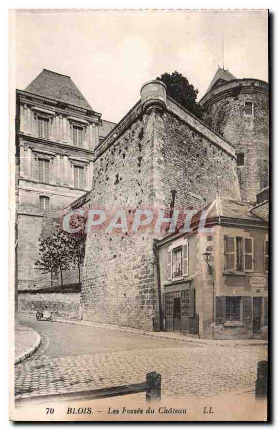 CPA Blois Les Fosses du Chateau 