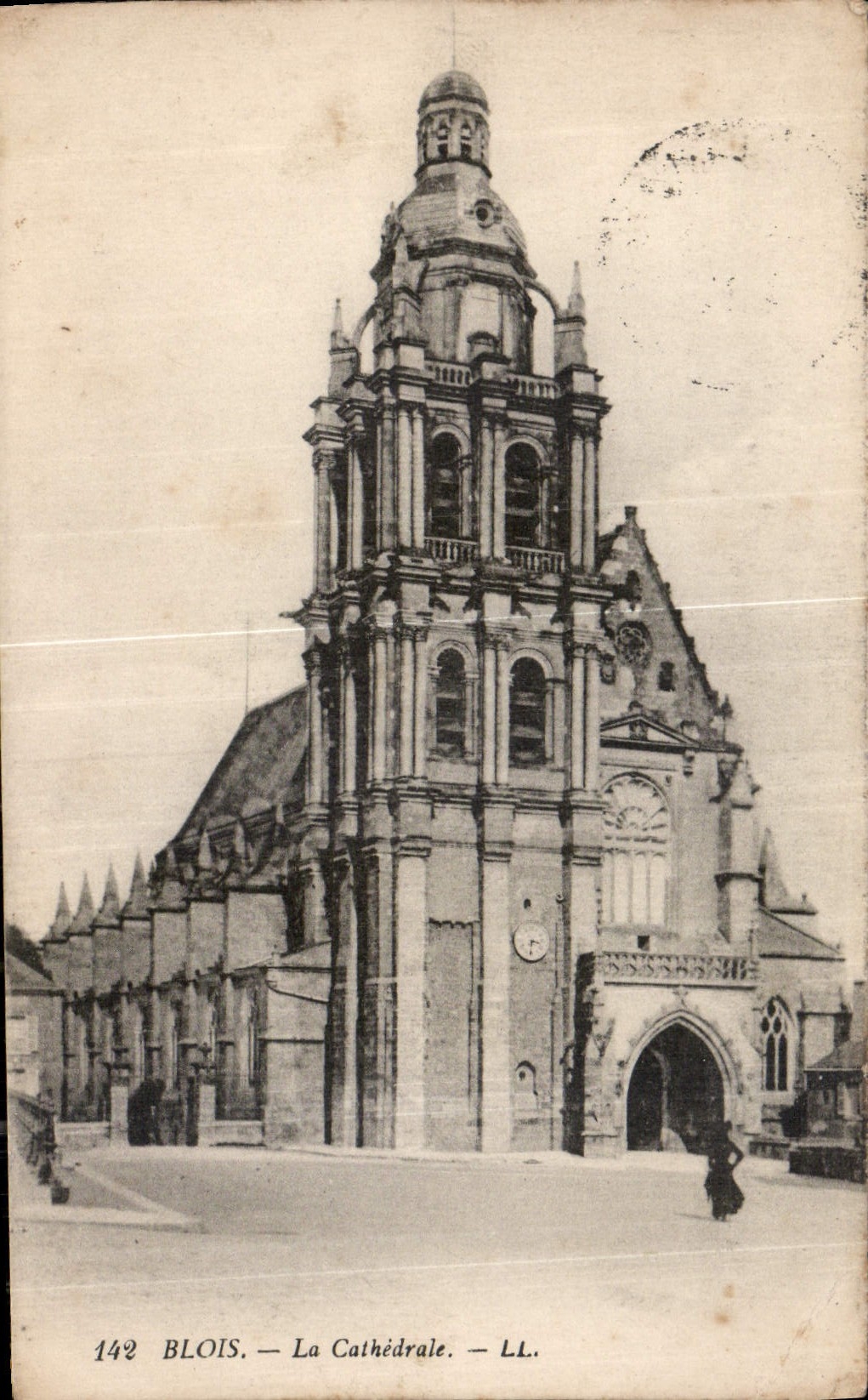 Blois — La Cathédrale — LL. n°142 - Recto