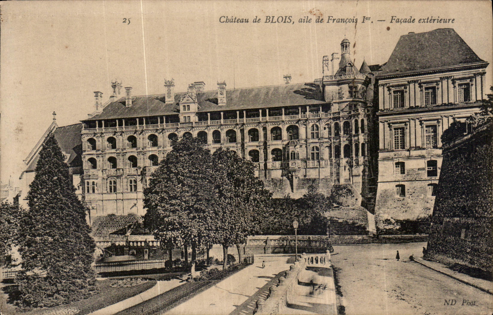 CPA Chateau de Blois aile de Francois I Facade Exterieure 