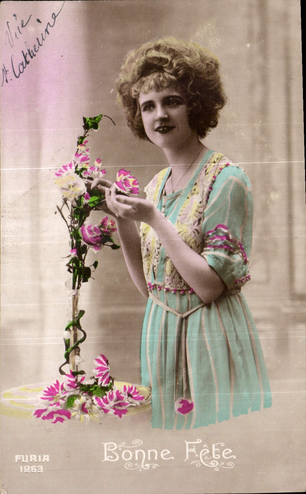 CPA Bonne fete Femme