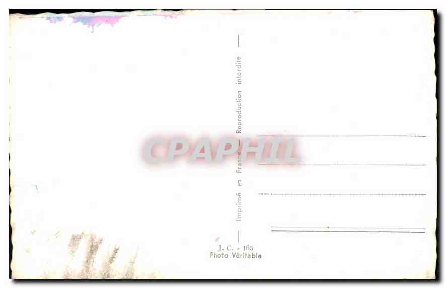 CPA Femme — Rückseite