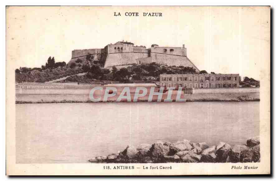 CPA Antibes le fort Carre 
