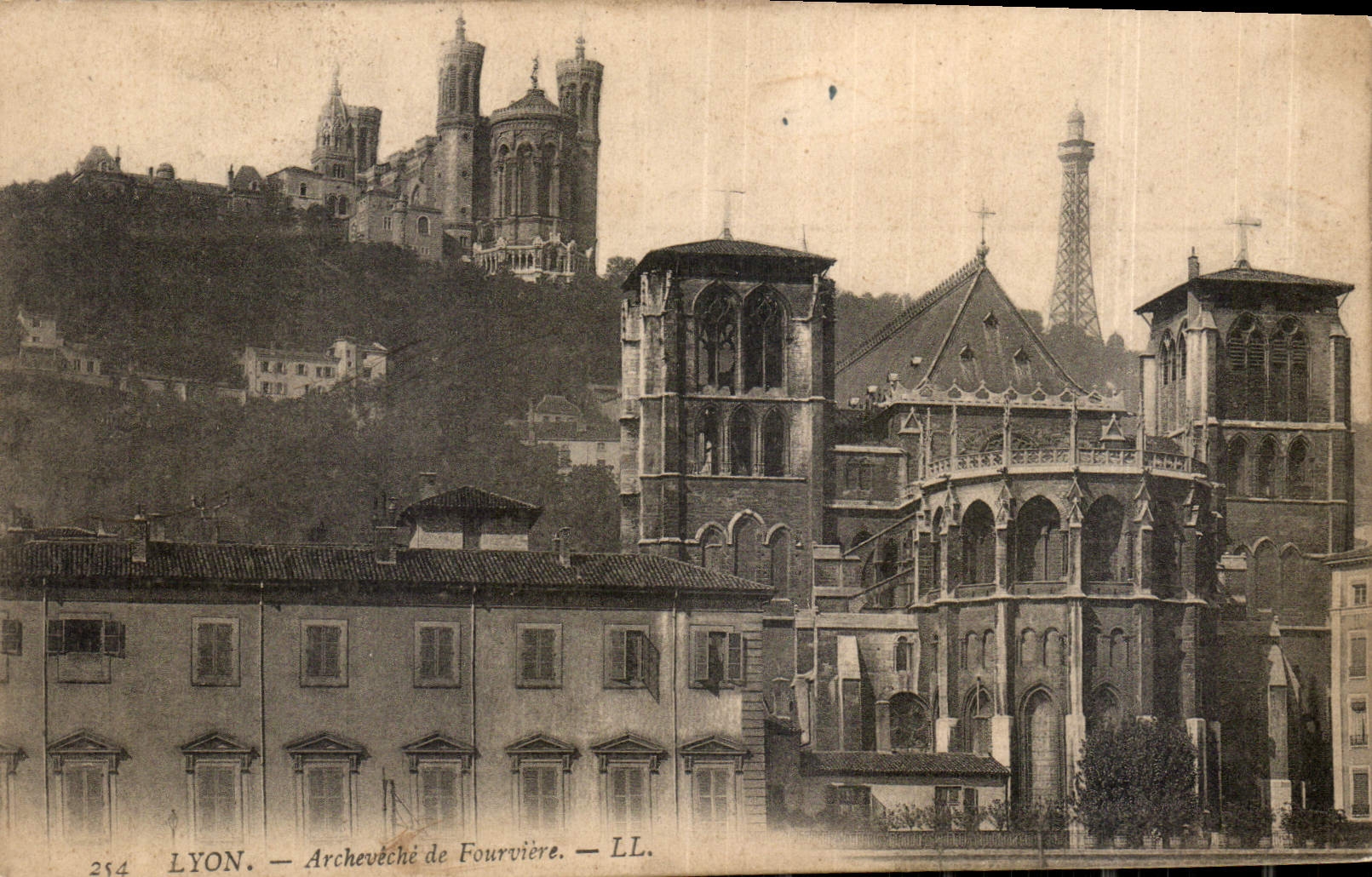 CPA Lyon Archeveche Fourviere 