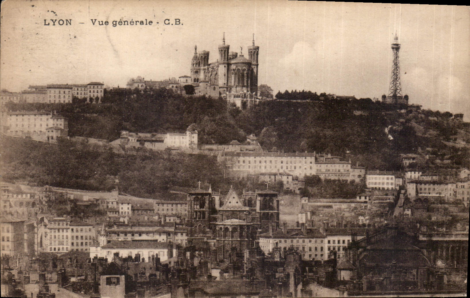 CPA Lyon vue generale 