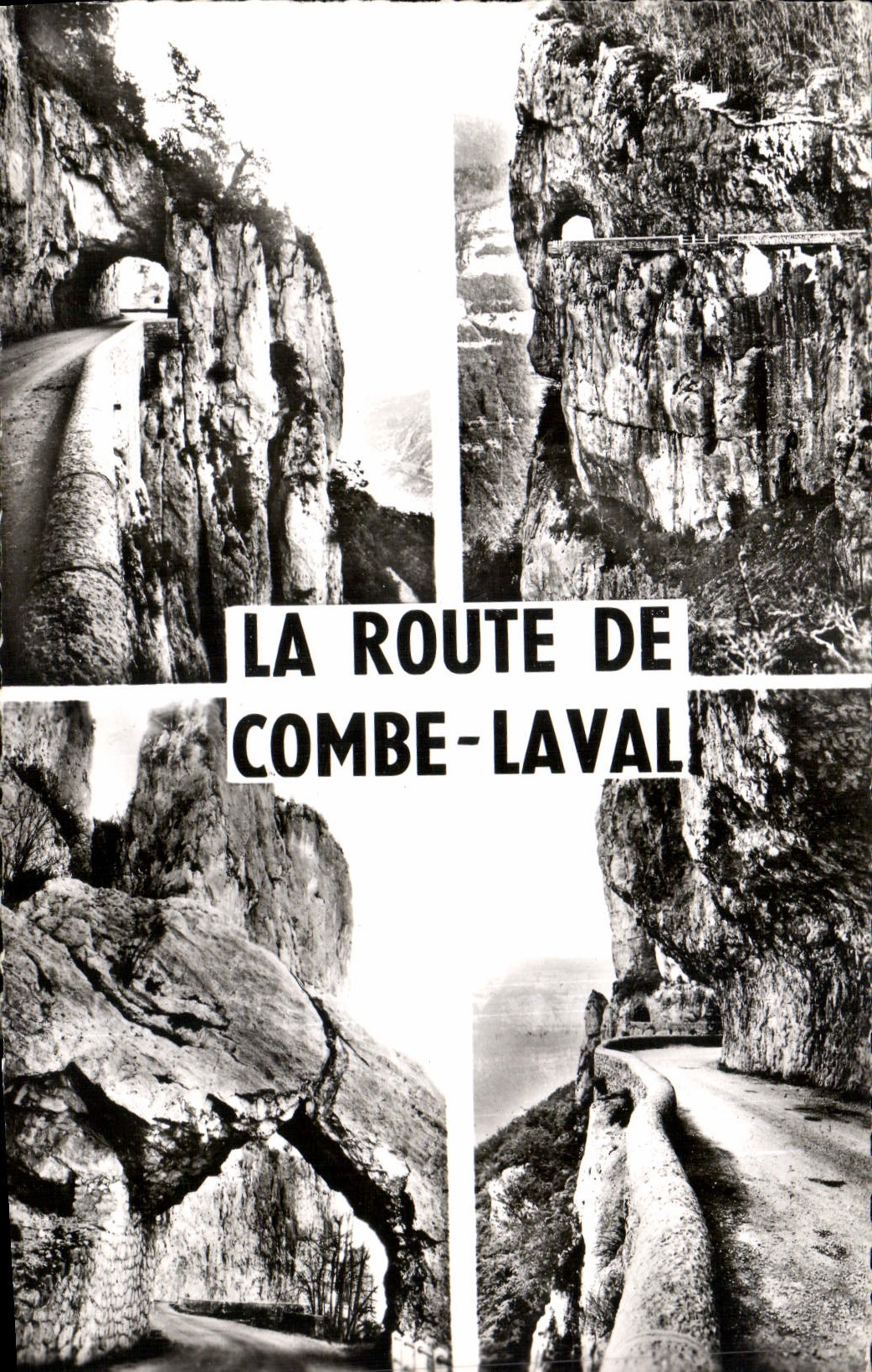 CPA La Route de Combe laval Paysages du Royans La Route de Combe Laval 
