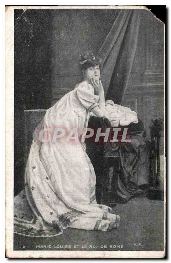 CPA Marie Louise et le Roi de Rome 