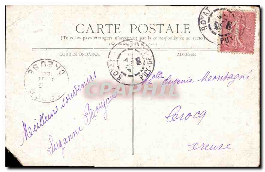 CPA Marie Louise et le Roi de Rome  — Rückseite
