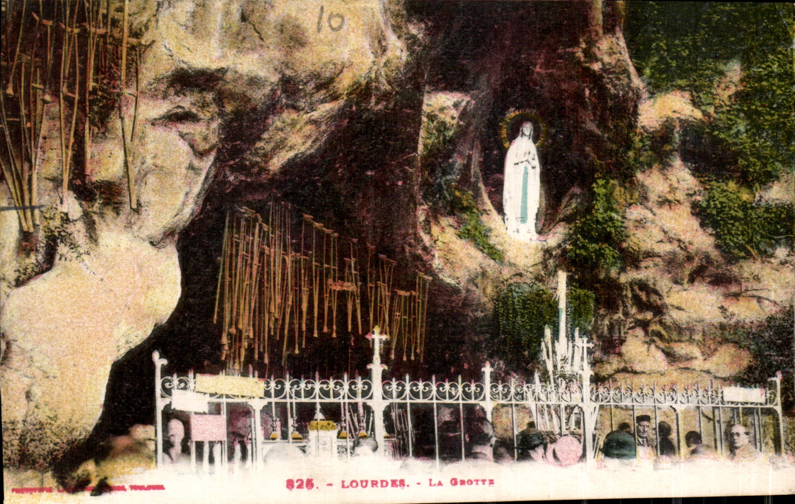 CPA Lourdes La Grotte 