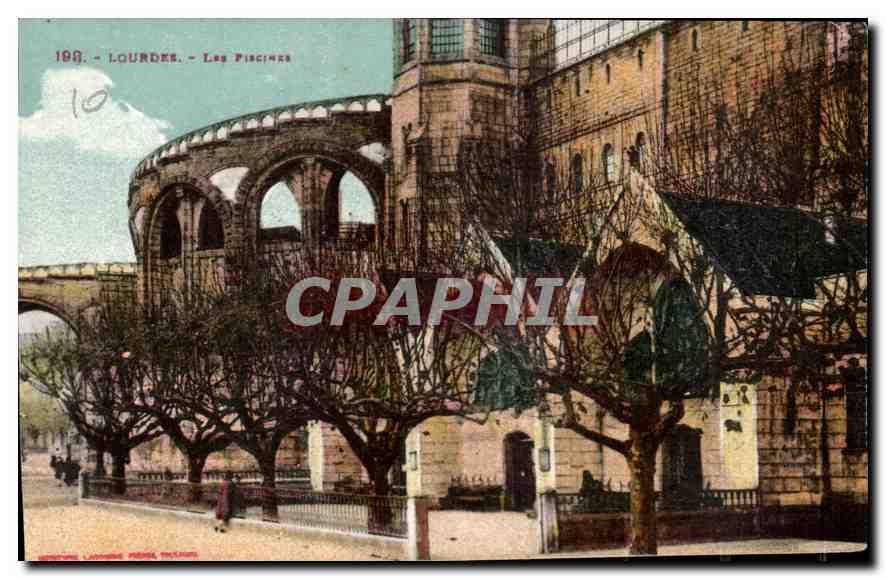 CPA Lourdes Les Piscines 
