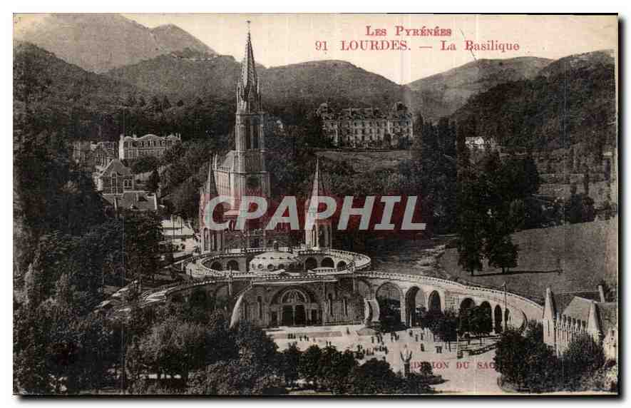 Lourdes — La Basilique — Édition du Sacré
