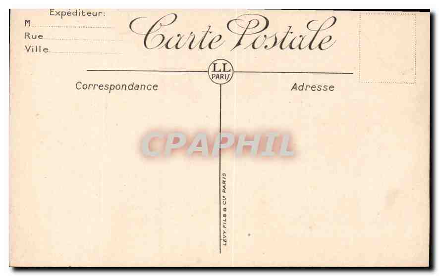 CPA Lourdes La Basilique Interieur  — Verso
