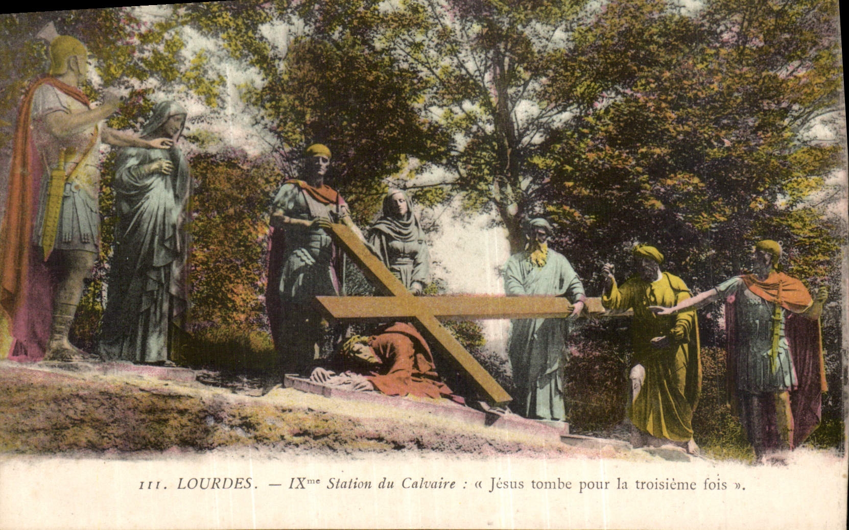 CPA Lourdes Station du Calvaire 