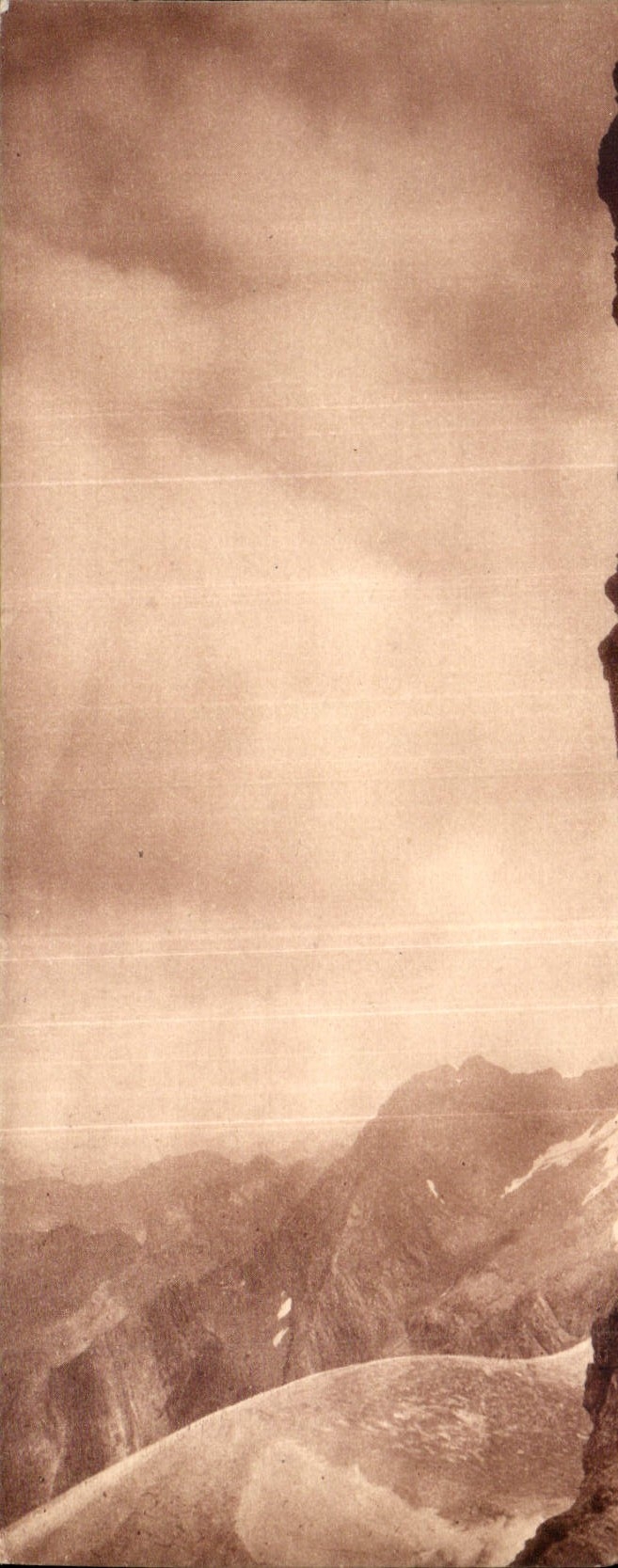 La Brèche de Rolland — Ausblick vom Cirque de Gavarnie — Édition JOVÉ, Pau (S.P.)