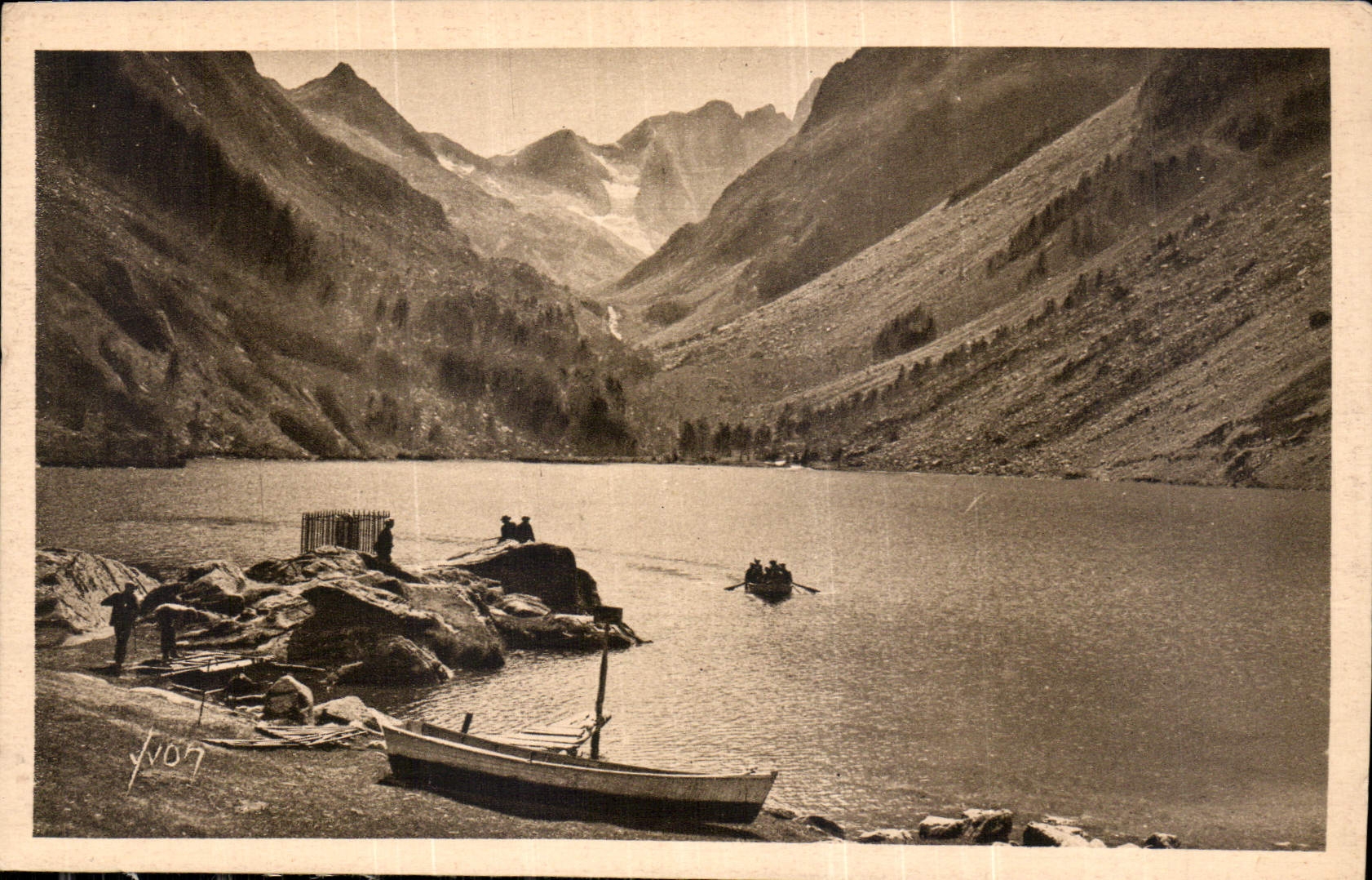 Lac de Gaube — Environs de Cauterets — Édition d'Art Française