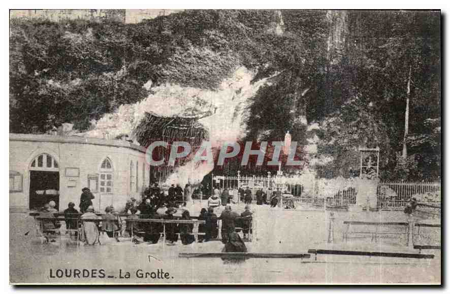 CPA Lourdes La Grotte 