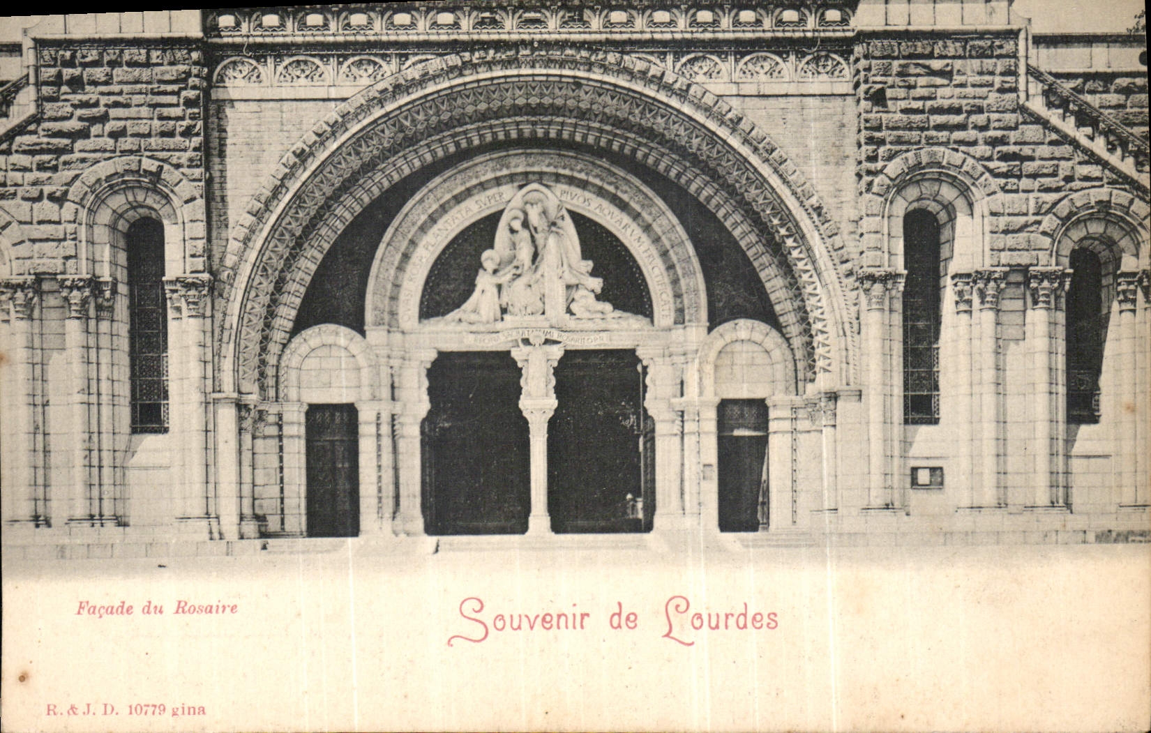 CPA Souvenir de Lourdes 