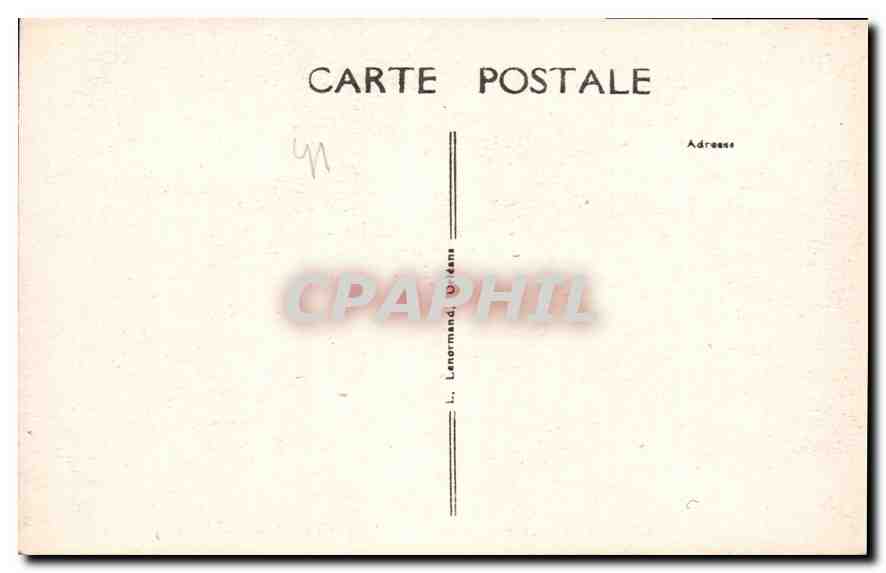 CPA Chateau de Cheverny L et C le grand Salon  — Rückseite