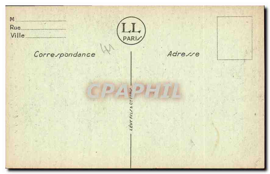CPA Langeais le Chateau la salle des Gardes stalle XV siecle  — Verso