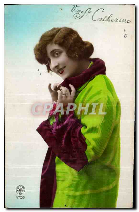 CPA Vive Ste Catherine Femme