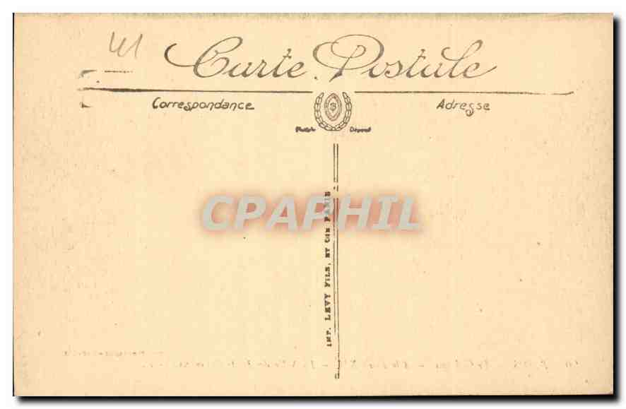 CPA Blois le Chateau Aile Louis XII la Salle des Etats Generaux  — Verso