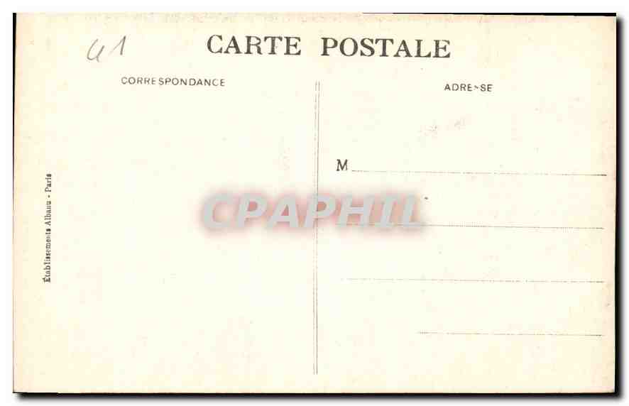 CPA Blois le Chateau Aile Louis XII petite porte surmontee du Porc Epic  — Verso