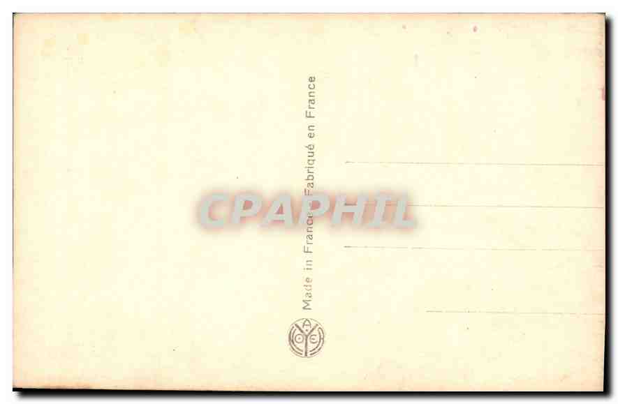 CPA Femme — Rückseite