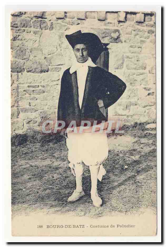 Bourg-de-Batz - Traje de Paludier — Paglet & Vasselier, Nantes, n°588