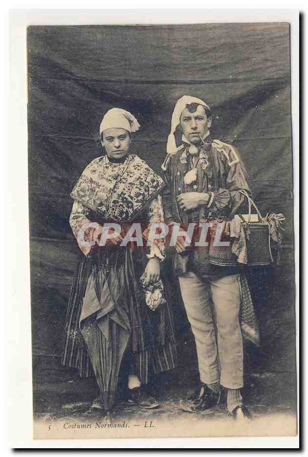 la normandie pittoresque costumes normands folklore TOP CPA