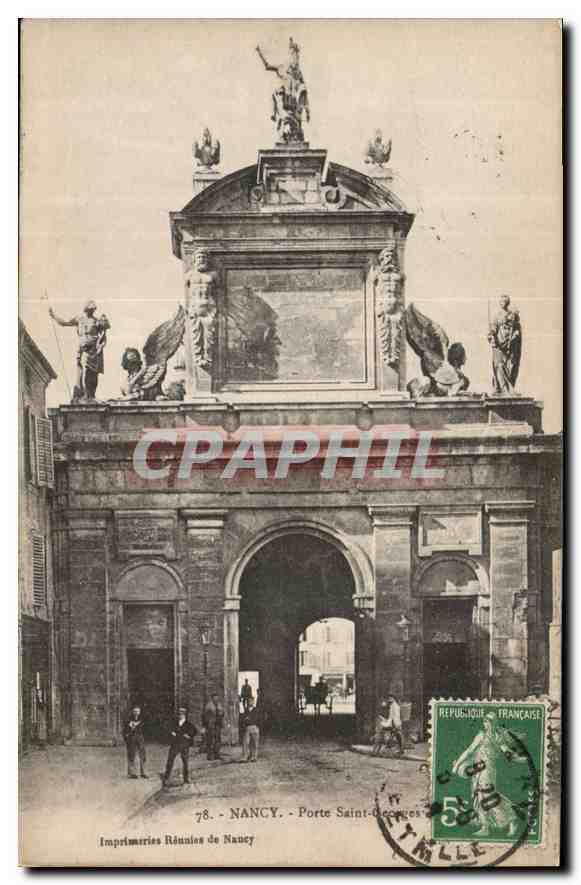 CPA Nancy Porte Saint Georges 