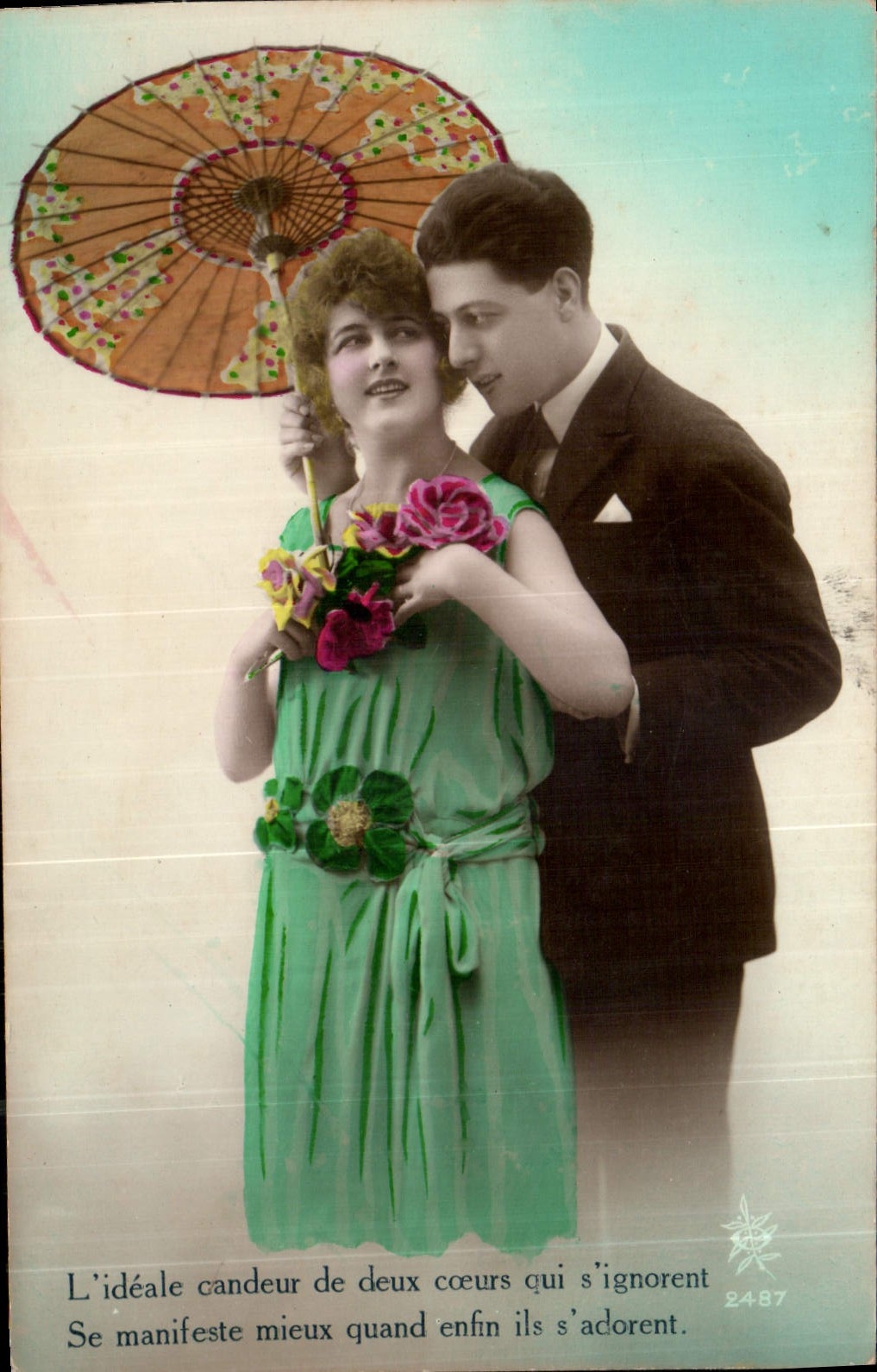 CPA Femme 
