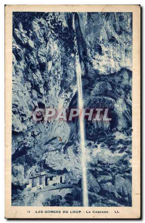 CPA Les Gorges du Loup la Cascade 