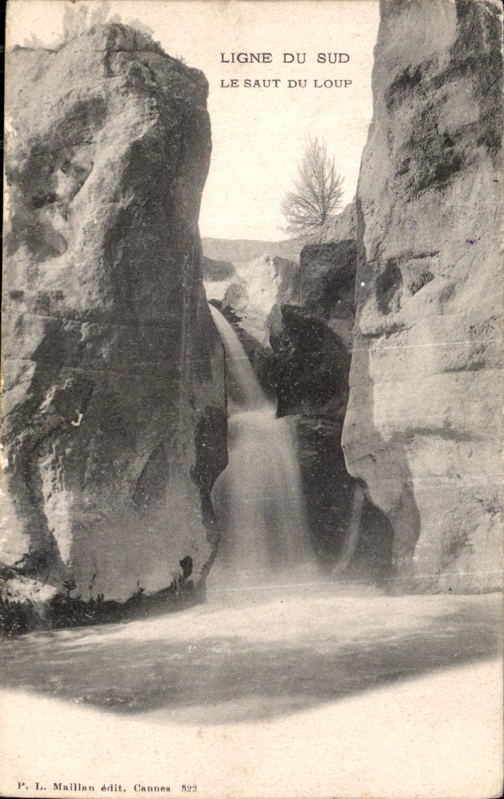 CPA Ligne du Sud le Saut du Loup 