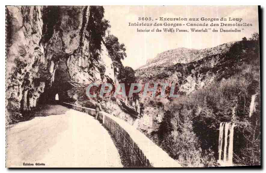 Gorges du Loup — Cascade des Demoiselles — Édition Gilettà