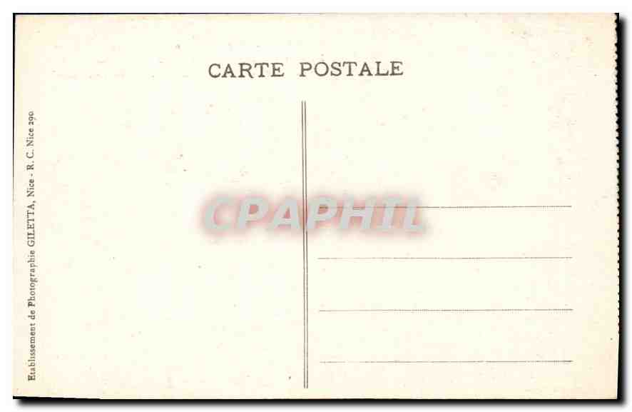 Gorges du Loup — Cascade des Demoiselles — Édition Gilettà — Verso
