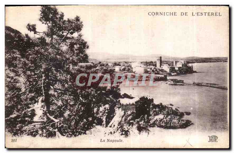 CPA Corniche de l'Esterel La Napoule 