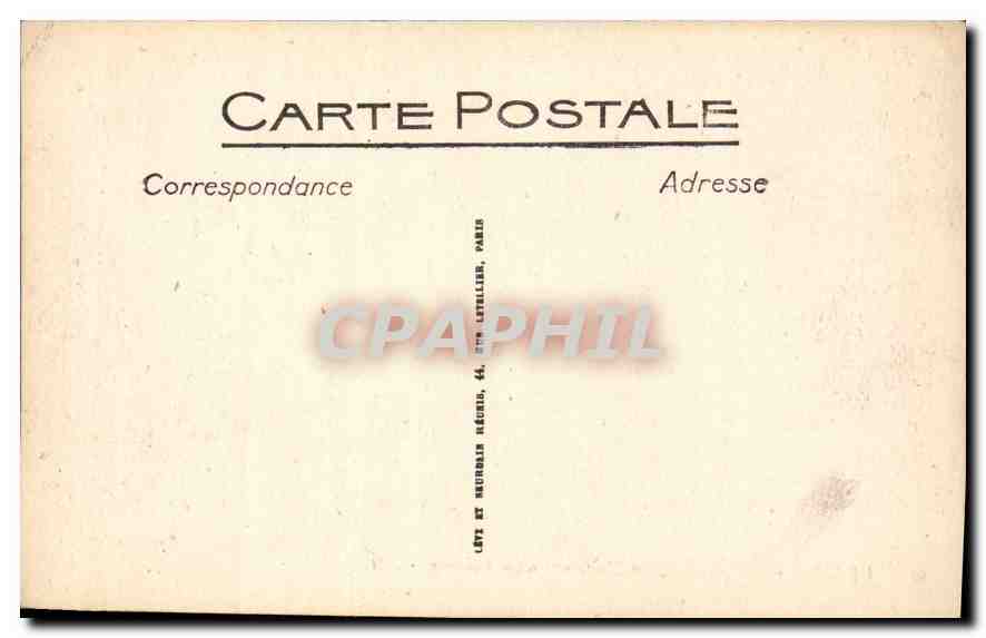 CPA Grasse vue generale au Midi entre les Oliviers  — Rückseite