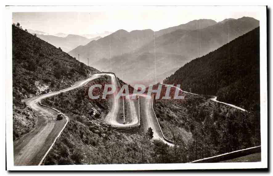 CPA Col de Braus A M les Lacets vers Sospel 